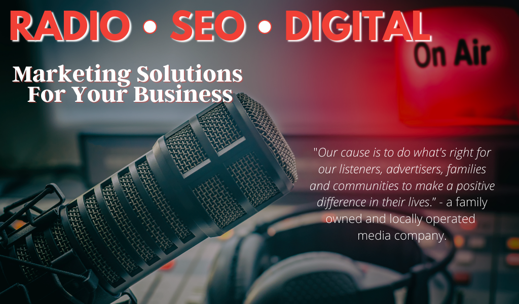 WJOY Radio SEO Digital. Marketing solutions for your business. Advertise